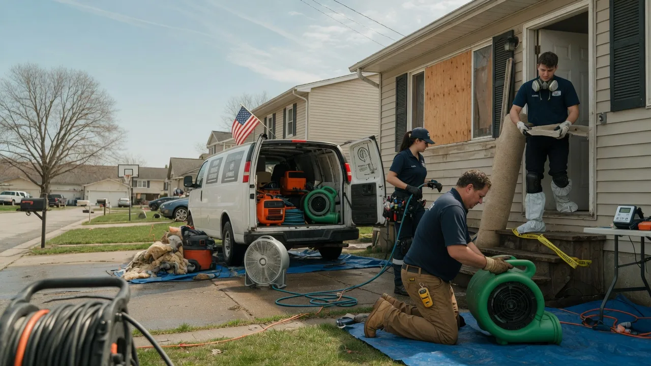 Water Damage Restoration in Cookeville, TN near me